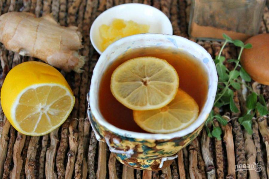 Чай для похудения имбирь корица мед